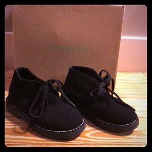 Toddler boys black dress shoes